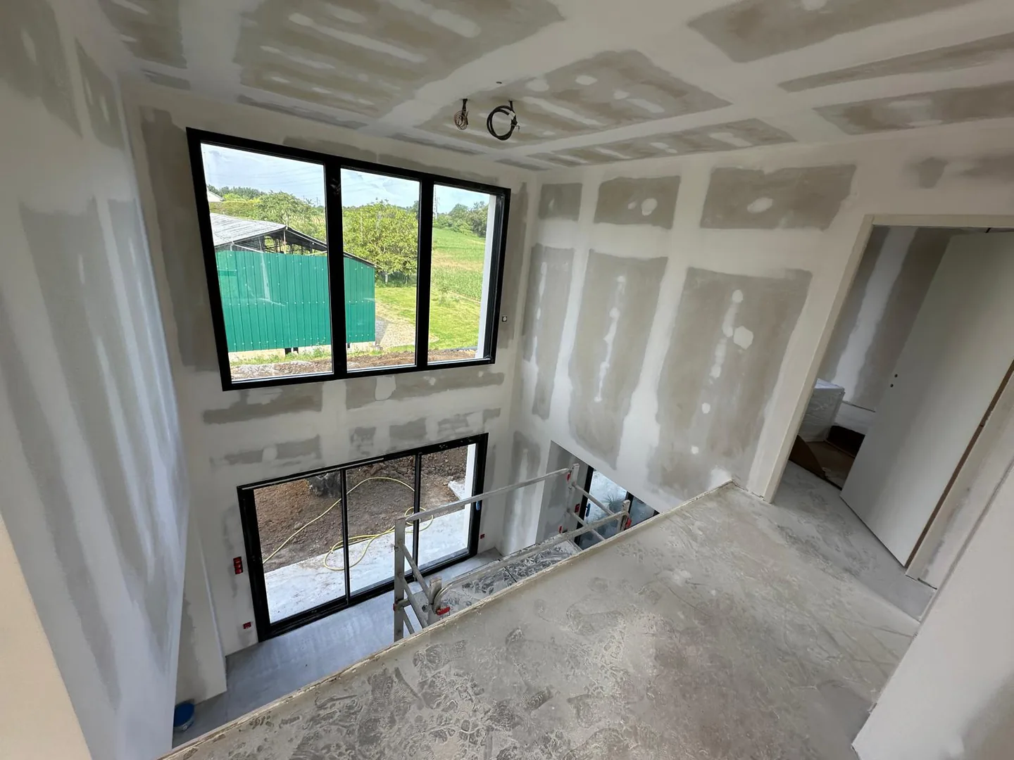 Mezzanine rénovée sur un chantier Nos Travaux près du Mans