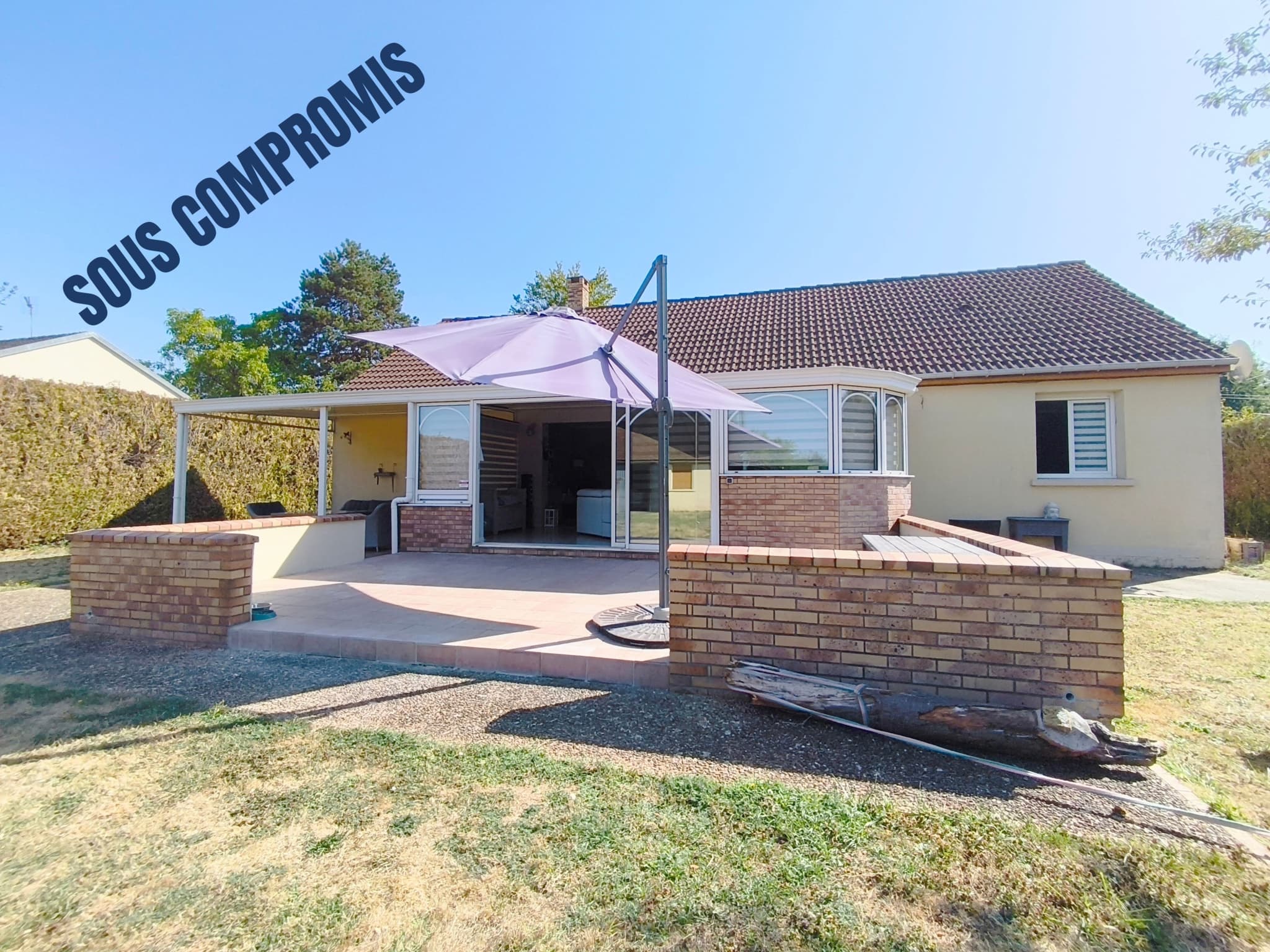 MAISON PLAIN-PIED 3 CHAMBRES ET TRIPLE GARAGE – photo 1