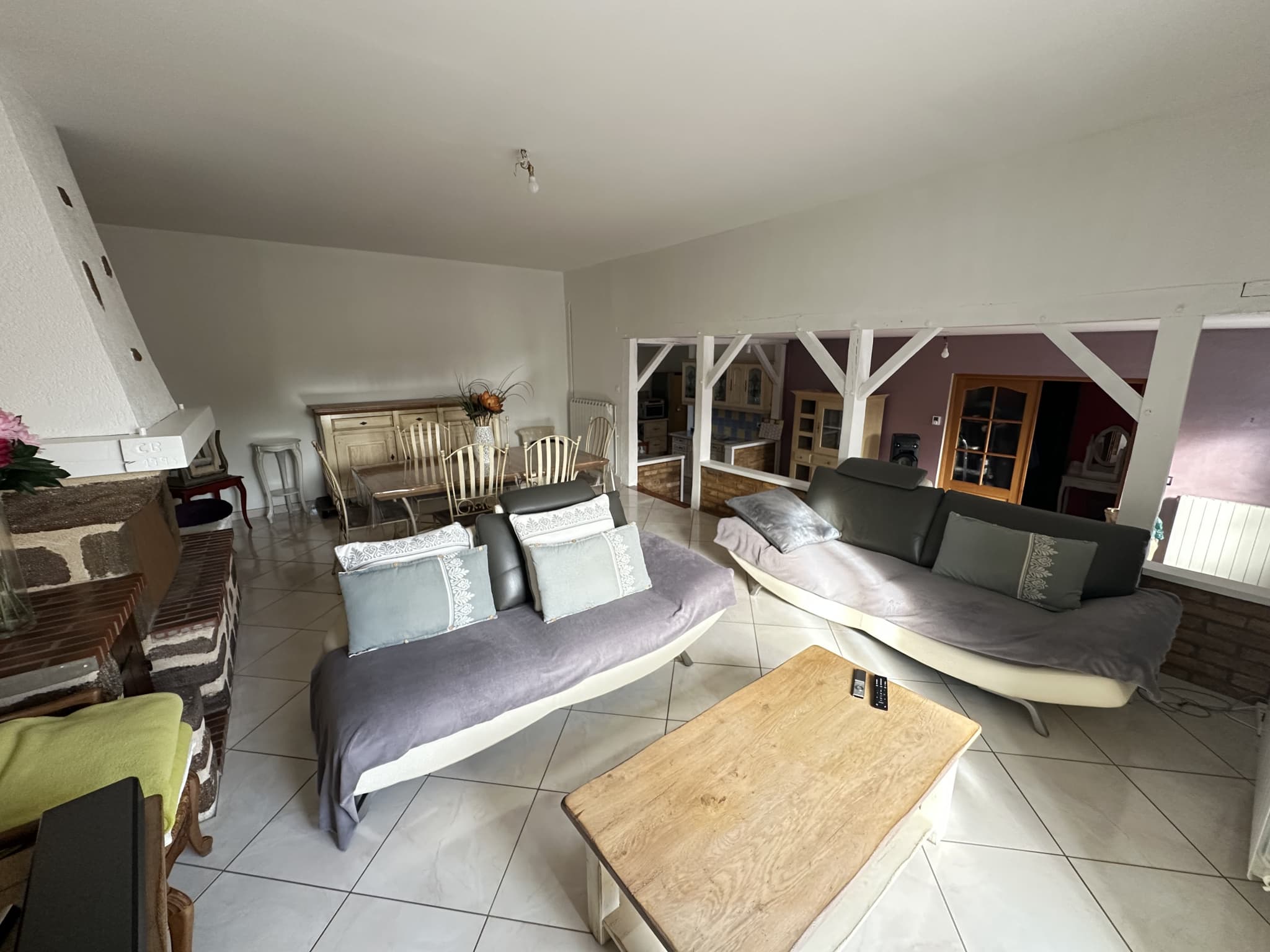 LONGERE DE PLAIN PIEDS AVEC HANGAR – photo 1
