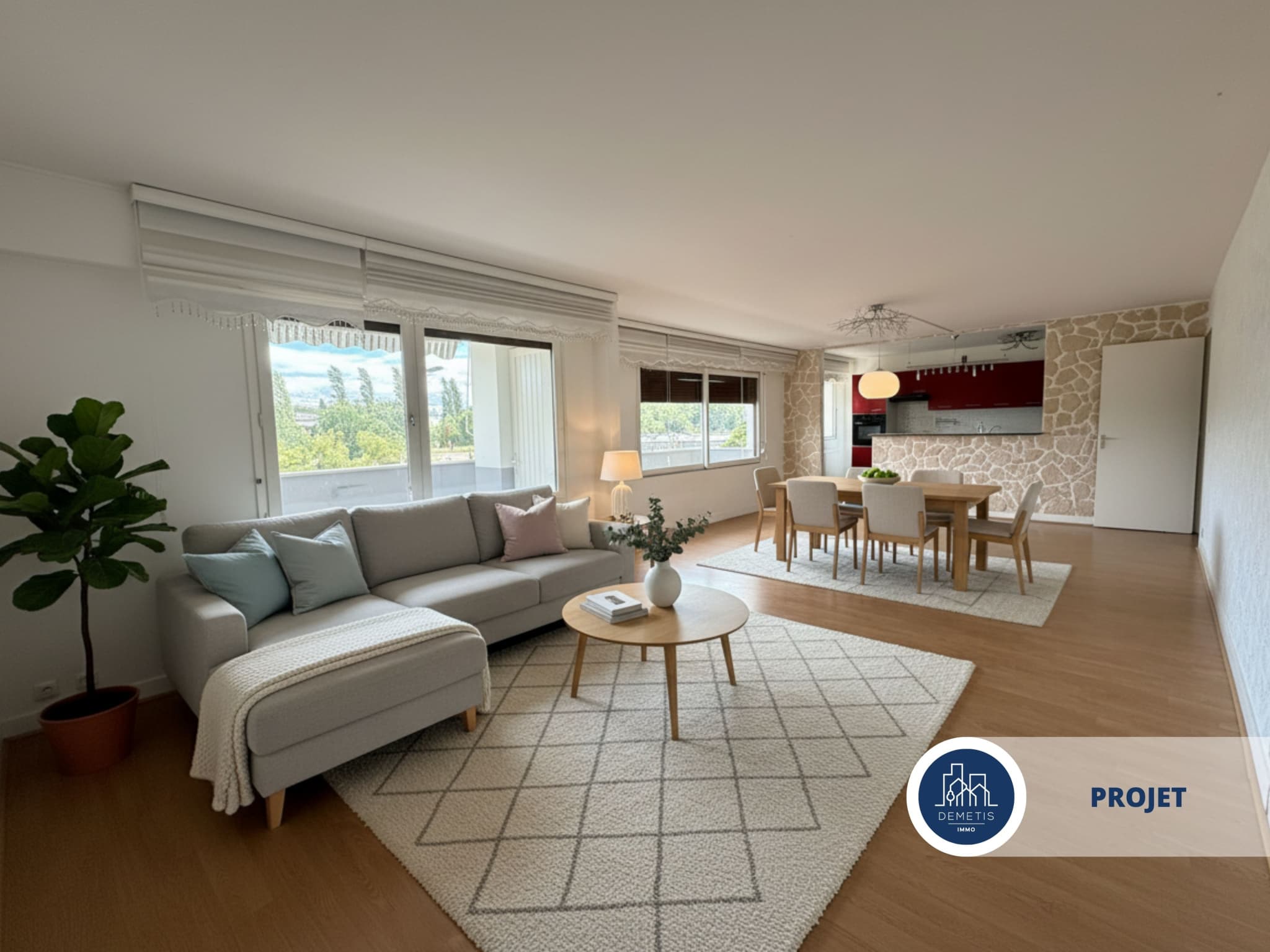 APPARTEMENT SPACIEUX ET LUMINEUX SUR LE MANS – photo 1