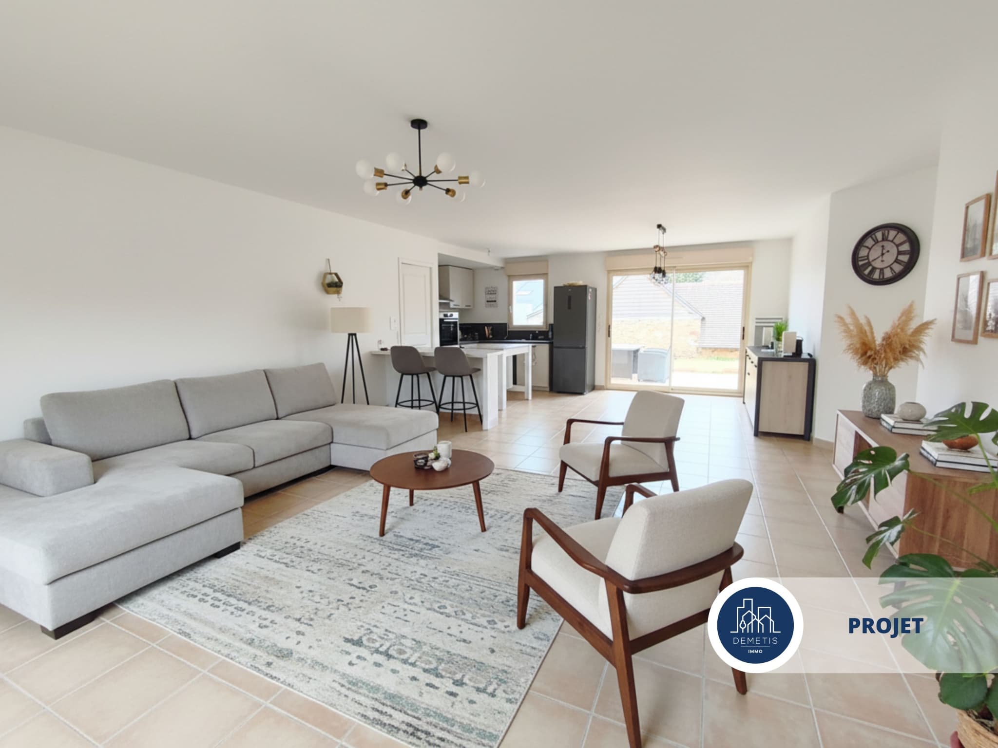 PAVILLON PLAIN-PIED 3 CHAMBRES ET GARAGE – photo 1